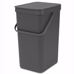 Brabantia 109966 trash can 16 L Rectangular Grey