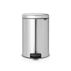 Brabantia Pedal Bin newIcon Round Brushed steel