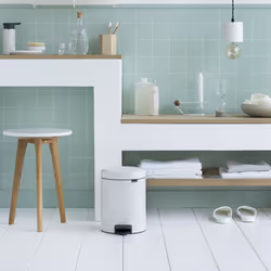 Brabantia Pedal Bin newIcon Round White - Additional view 4