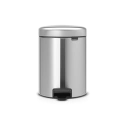 Brabantia 112102 trash can 5 L Round Stainless steel