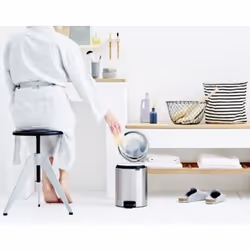 Brabantia 112102 trash can 5 L Round Stainless steel - Additional view 4