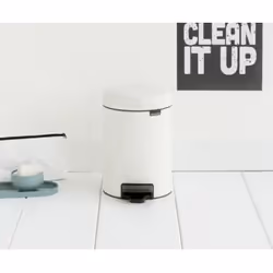 Brabantia 112126 trash can 3 L Round White
