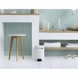 Brabantia 112126 trash can 3 L Round White - Additional view 4