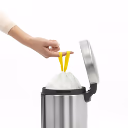 Brabantia Pedal Bin newIcon Round Brushed steel