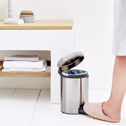 Brabantia Pedal Bin newIcon Round Brushed steel - Additional view 8