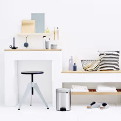Brabantia Pedal Bin newIcon Round Brushed steel - Additional view 4