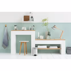 Brabantia GG172 Poubelle à Pédale Newicon avec Seau en Plastique, 3 L - Acier Brillant - Additional view 6
