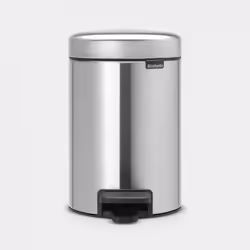 Brabantia NewIcon, 3 L, Round, Stainless steel, Pedal, Belgium, 16.8 cm