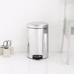 Brabantia 113581 trash can 12 L Round Stainless steel - Additional view 5