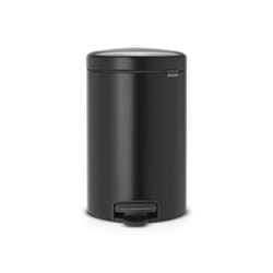 Brabantia 113741 trash can 12 L Round Black