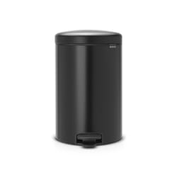 Brabantia 114106 trash can 20 L Round Black