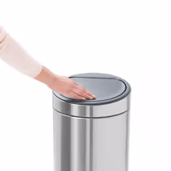 Brabantia - 115349 - Poubelle Touch Bin Unie New, 30 L - INOX Mat - Additional view 8