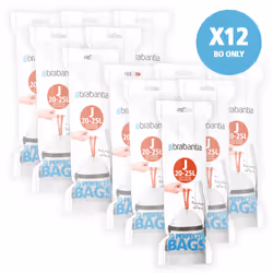 Brabantia 115585 trash bag 23 L White 20 pc(s)