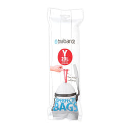Brabantia 116742 trash bag 20 L White 20 pc(s)