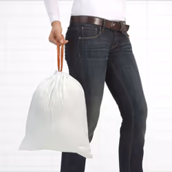 Brabantia Perfectfit Bags, Dispenser,X,10-12L,40pcs, White, 10 L/Size X