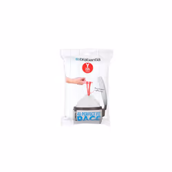 Brabantia Perfectfit Bags, Dispenser,Y 20L, 40pcs, White, 20 L/Size Y
