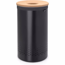 Brabantia Laundry Bin, Black, 60L