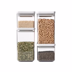 Brabantia Tasty+ Square Plastic Grey, Transparent