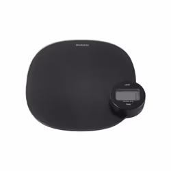 Brabantia Tasty+ Grey Countertop Round Electronic kitchen scale