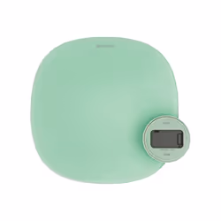 Brabantia Tasty+, Electronic kitchen scale, 5 kg, 1 g, Green, Countertop, Round