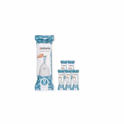 138485 PerfectFit Bin Liners Multipack (Size O/30 Litre) Thick Plastic Trash Bags with Tie Tape Drawstring Handles (120 Bags) ...