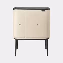 Brabantia Bo Touch Bin 34 L 2 basket(s) Beige