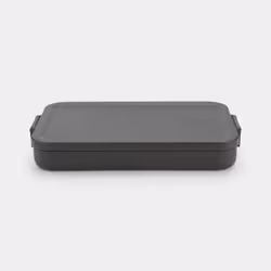 Brabantia Make & Take, Lunch container, Adult, Grey, Plastic, Monochromatic, Rectangular