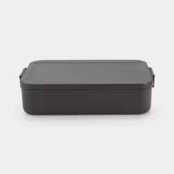 Brabantia Make & Take, Lunch container, Adult, Grey, Plastic, Monochromatic, Rectangular