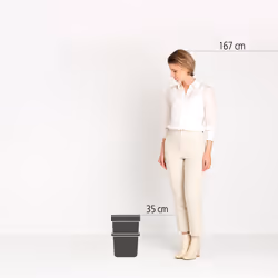 Brabantia Sort & Go 12 L 1 basket(s) Green