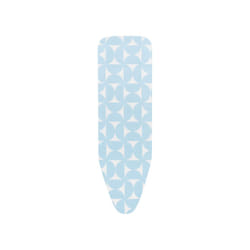 Brabantia Size A 43 x 12 inches Replacement Ironing Board Cover with Thick Felt & Foam Padding Fresh Breeze Easy-Fit  100% Cotton