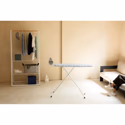 Brabantia Size A 43 x 12 inches Replacement Ironing Board Cover with Thick Felt & Foam Padding Fresh Breeze Easy-Fit  100% Cotton