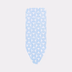 Brabantia 221903, Ironing board top cover, Blue, White, Pattern, Machine wash, 124 x 45 mm, 550 mm