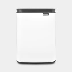 Brabantia Bo Waste Bin 4 L Rectangular Steel Black, White