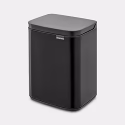 Brabantia Bo Waste Bin 4 L Rectangular Steel Black - Additional view 2