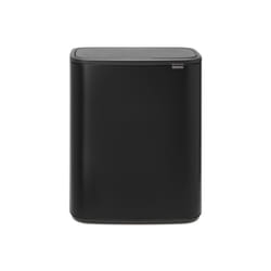 Brabantia Bo Touch Bin 60 L Rectangular Plastic Black