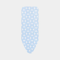 Brabantia 225604 ironing board cover Ironing board top cover Blue, White