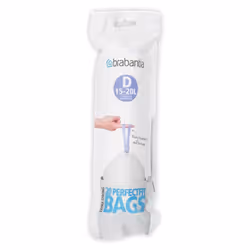 Brabantia Bin Liners, 15-20 L - Size D, 20 Bags - Additional view 3