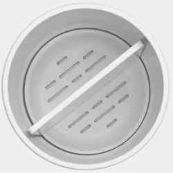 Brabantia 280306 toothbrush holder White Freestanding toothbrush holder