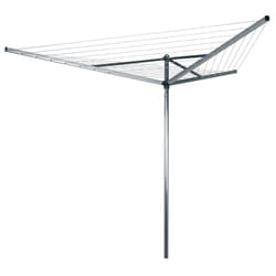 Brabantia 310645 laundry drying rack/line Rotary Grey