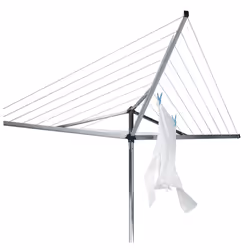 Brabantia 310645 laundry drying rack/line Rotary Grey