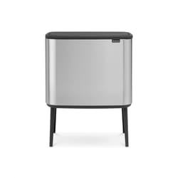 Brabantia 315848 trash can 36 L Rectangular Steel Stainless steel