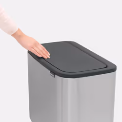Brabantia 315848 trash can 36 L Rectangular Steel Stainless steel - Additional view 7