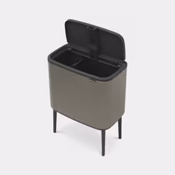 Brabantia Bo Touch Bin 34 L Rectangular Platinum - Additional view 5