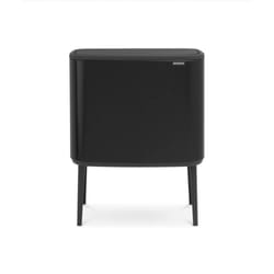 Brabantia 316203 trash can 34 L Rectangular Steel Black