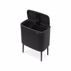 Brabantia 316203 trash can 34 L Rectangular Steel Black