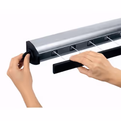 Brabantia Pull-Out Drying Lines Set, 2 pcs Wall-mountable rack Stainless steel