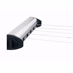Brabantia Pull-Out Drying Lines Set, 2 pcs Wall-mountable rack Stainless steel