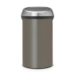 Brabantia 402463 trash can 60 L Round Metal, Plastic Silver