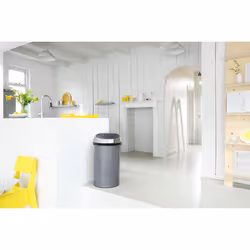 Brabantia 402463 trash can 60 L Round Metal, Plastic Silver - Additional view 4