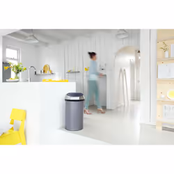 Brabantia 402463 trash can 60 L Round Metal, Plastic Silver - Additional view 5